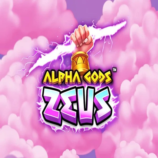 Slots logo of Alpha Gods Zeus from PearFiction Studios at Slotlair Casino
