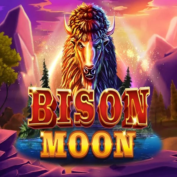 Bison Moon logo – Slots by Northern Lights Gaming at Slotlair Casino