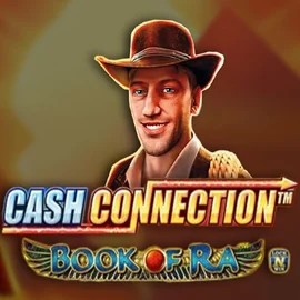 Cash Connection Book Of Ra logo by Novomatic Slotlair Casino