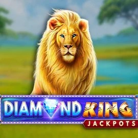 Diamond King Jackpots slot visual from SpinPlay Games available on slotlaircasino.eu