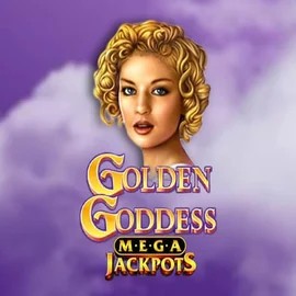 Golden Goddess Megajackpots logo by IGT at Slotlair Casino