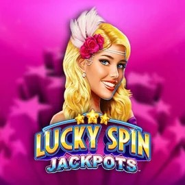 Lucky Spin Jackpots online game logo by Novomatic on slotlaircasino.eu