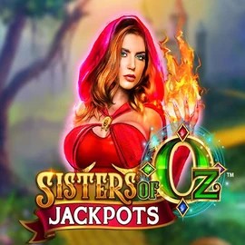 Sisters Of Oz Jackpots by Triple Edge Studios, showcased at slotlaircasino.eu – game logo